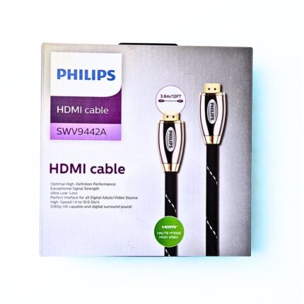 Cable HDMI Philips SWV9442A Premium Trenzado – 3.6m