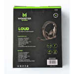 Audífonos Gamer Monster Games LOUD 550BK – Tecnología Anti-noise - Imagen 2